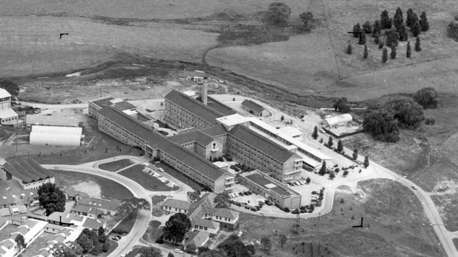 John Curtin School of Medical Research, 1959 (Source: ANU Archives)