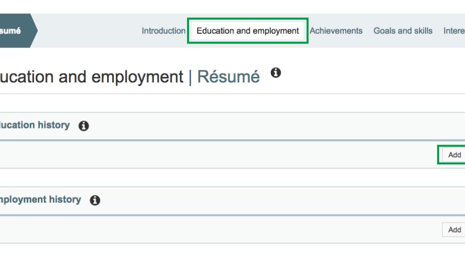 Education and employment