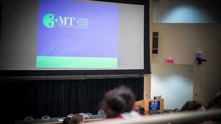 3MT competition screen