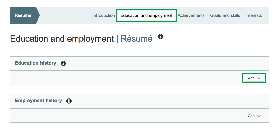 Education and employment